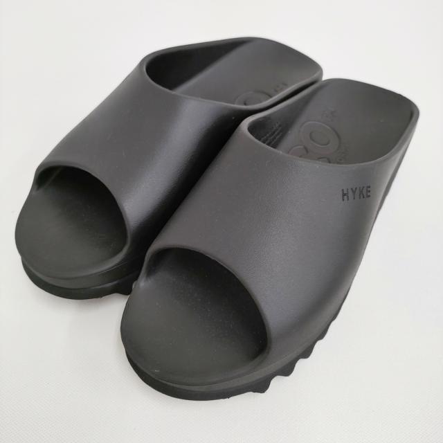 HYKE PPACO パコ LUX-2 HYKE Edition US5 23cm 定価18700円 Vibramソール サンダル 25SS ブラック レディース ハイク【中古】5-0908S♪