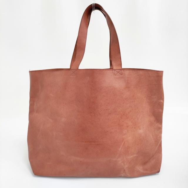 ARTS&SCIENCE レザー トートバッグ トートバッグ オレンジ レディース アーツ&サイエンス【中古】5-0908G♪