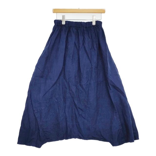 Blue in Green インディゴ染めリネン 高城染工 サルエルパンツ