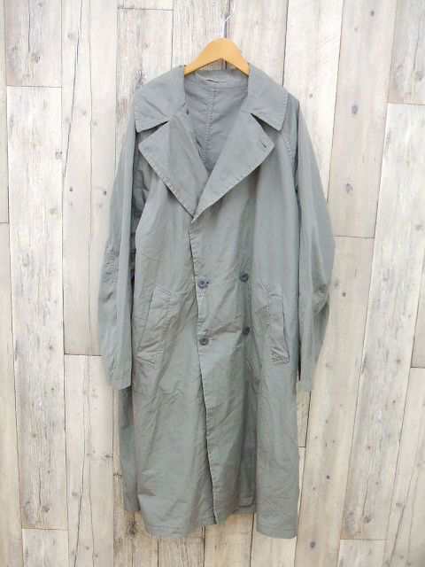 安い純正品 Graphpaper Garment Dyed Poplin Coat GM201-10001 サイズ2