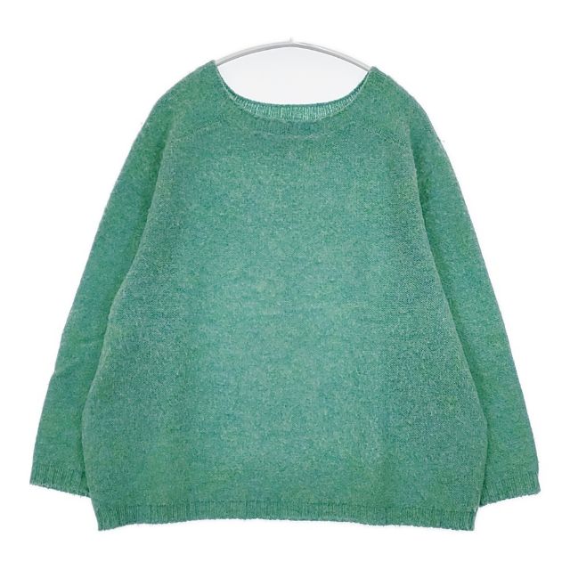 DANIELA GREGIS イタリア製 ウール クルーネック セーター ニット ライトグリーン レディース ダニエラグレジス【中古】6-0121T∞ DANIELA GREGIS イタリア製 ウール クルーネック セーター ニット
