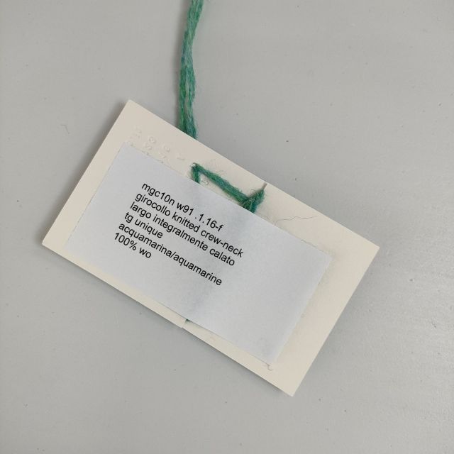 DANIELA GREGIS イタリア製 ウール クルーネック セーター ニット ライトグリーン レディース ダニエラグレジス【中古】6-0121T∞ DANIELA GREGIS イタリア製 ウール クルーネック セーター ニット