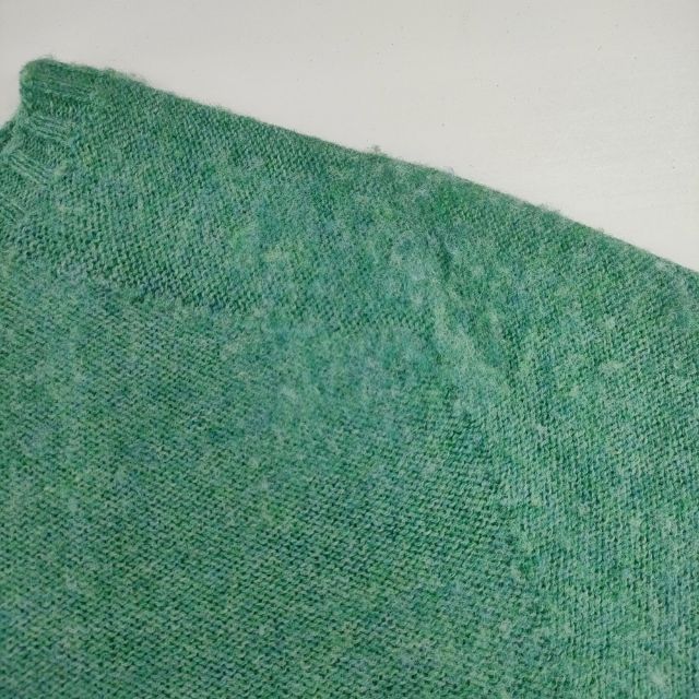 DANIELA GREGIS イタリア製 ウール クルーネック セーター ニット ライトグリーン レディース ダニエラグレジス【中古】6-0121T∞ DANIELA GREGIS イタリア製 ウール クルーネック セーター ニット