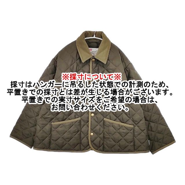 Traditional Weatherwear WAVERLY TWW BF SHORT  定価28600円 中綿 キルティングジャケット カーキ レディース トラディショナルウェザーウェア【中古】6-0121T∞_6