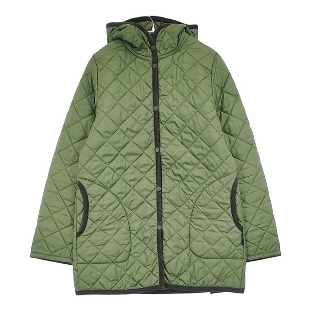 LAVENHAM LVE-18-BP フーデッドキルティングコート イギリス製 コート グリーン レディース ラベンハム【中古】6-0123T△