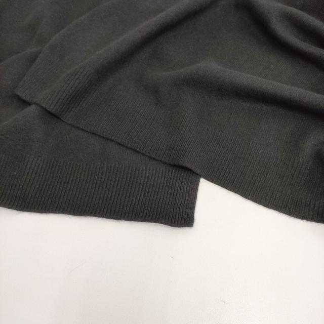 HOUSE OF LOTUS ウールストールジレ ニットベスト ウールカシミヤ 25AW ブラック レディース ハウスオブロータス【中古】6-0131T♪_5