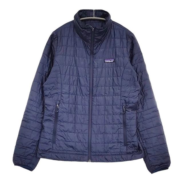 patagonia ウィメンズナノパフハジャケット サイズS 84217 中綿 ブルゾン 21AW ネイビー レディース パタゴニア【中古】6-0131T♪