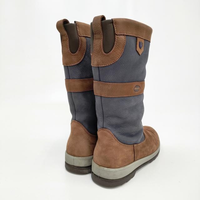 45R/45rpm/DUBARRY アルティマ セーリングブーツ レザー GORE-TEX サイズ40 ブーツ ネイビー ブラウン レディース フォーティーファイブアールピーエム/デュバリー【中古】4-1125A◎_2
