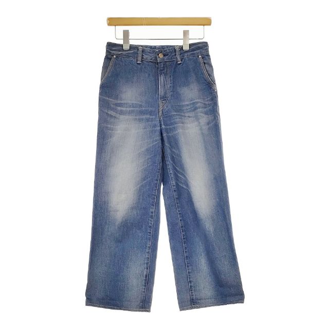 45R 45rpm ライ麦デニムのシャルロット5（影色納戸重）デニムパンツ 紺