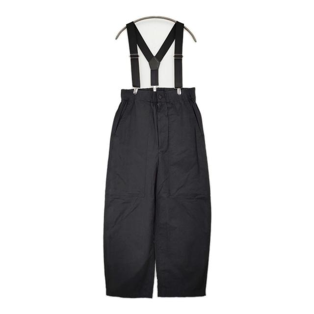 JOURNAL STANDARD L’essage サスペンダーパンツ サイズ36 定価26400円 25SS ブラック レディース ジャーナルスタンダードレサージュ【中古】5-1203G♪