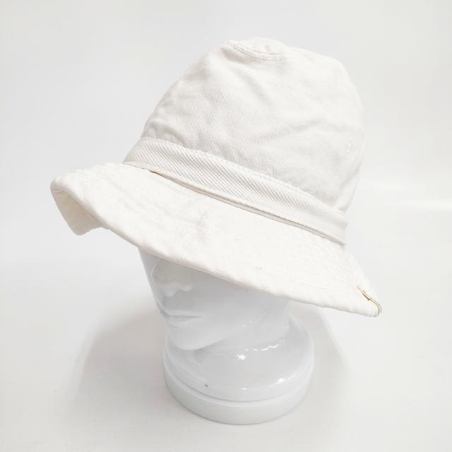 VISVIM BUCKLEY CAP 加工ハット 0123103003012 ハット アイボリー メンズ ビズビム/ヴィズヴィム【中古】6-0117G◎