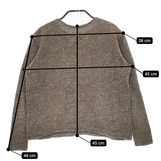 WRAPINKNOT ラッピンノット 未使用 長袖 オーバーシルエット ニット F  