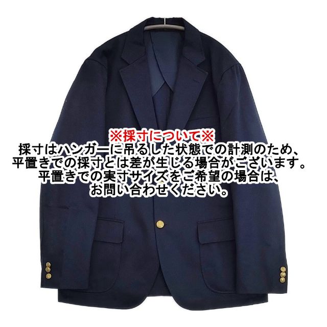 D.C.WHITE 新品 West Point Blazer 50 定価55000円 D241150 紺ブレ 金ボタン テーラードジャケット ネイビー メンズ ディーシーホワイト【中古】5-1201M∞