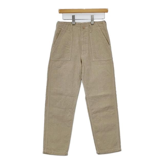 45R/45rpm 80360261 リネンクロスの908ベイカーパンツ 定価44000円 ベージュ フォーティーファイブアールピーエム【中古】5-0801M△