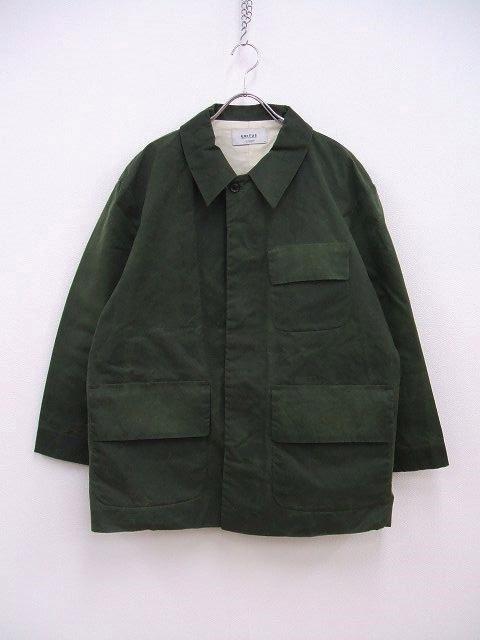 UNITUS オイルド サイズ2 ジャケット カーキ メンズ ユナイタス【中古】2-1016T♪