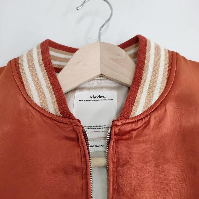 VISVIM 新品 DOUGLAS STADIUM JKT RED 0123105013018 ジャケット 23SS レッド ホワイト ズビム/ヴィズヴィム【中古】4-0217M♪_2