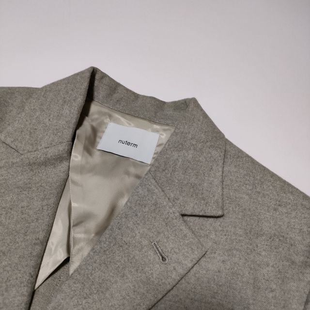 nuterm 3B Jacket コットン 001JK-021W テーラードジャケット ライト 