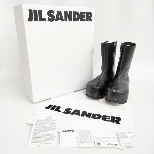 JIL SANDER + Side Zip Ankle Boot サイズ42 J50WU0020/P4942 ブーツ