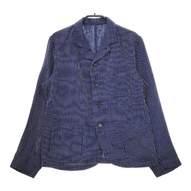 45R/45rpm インドリネンツイルのジャケット 定価52800円 ジャケット ネイビー レディース フォーティーファイブアールピーエム【中古】5-0324M∞