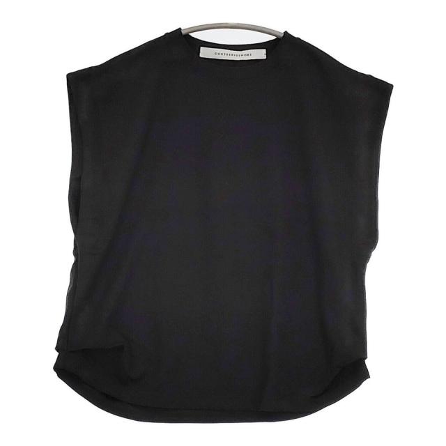 COGTHEBIGSMOKE HELENA TOP 定価18700円 8101-130-813-1 サイズ1 カットソー ブラック レディース コグ ザ ビッグスモーク【中古】5-0725S♪