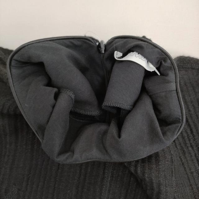 JIL SANDER メイヤー期 サイズ34 フレンチスリーブ リネンコットン ワンピース 2017 ブラック レディース ジルサンダー【中古】5-0725S♪