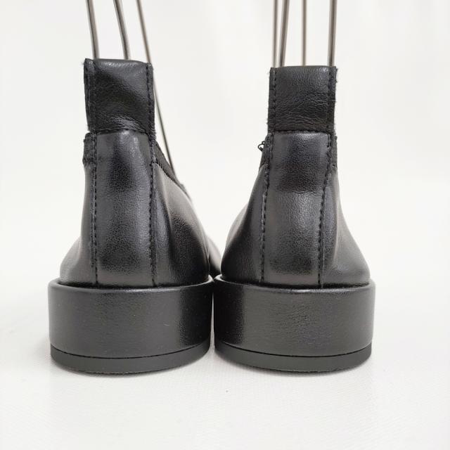 FABIO RUSCONI ストレッチスリッポンフラットシューズ 34 定価27500円  スリッポン ブラック レディース ファビオルスコーニ【中古】5-0829G♪_2