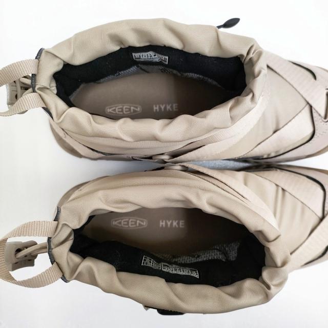 KEEN/HYKE フッドゼラ ネクシス ウォータープルーフ 23.5cm 定価35200円 ブーツ ベージュ レディース キーン/ハイク【中古】5-0829T♪