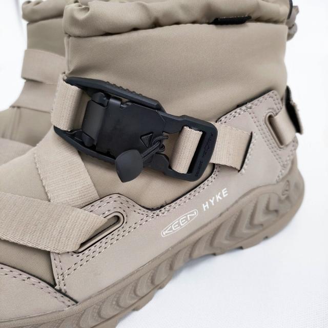 KEEN/HYKE フッドゼラ ネクシス ウォータープルーフ 23.5cm 定価35200円 ブーツ ベージュ レディース キーン/ハイク【中古】5-0829T♪