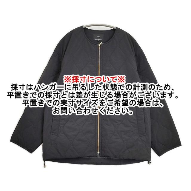 23区 【洗える/撥水加工】中綿パディングアウター 定価36300円 ブルゾン キルティングジャケット 23AW ブラック レディース ニジュウサンク【中古】6-0227T♪_6