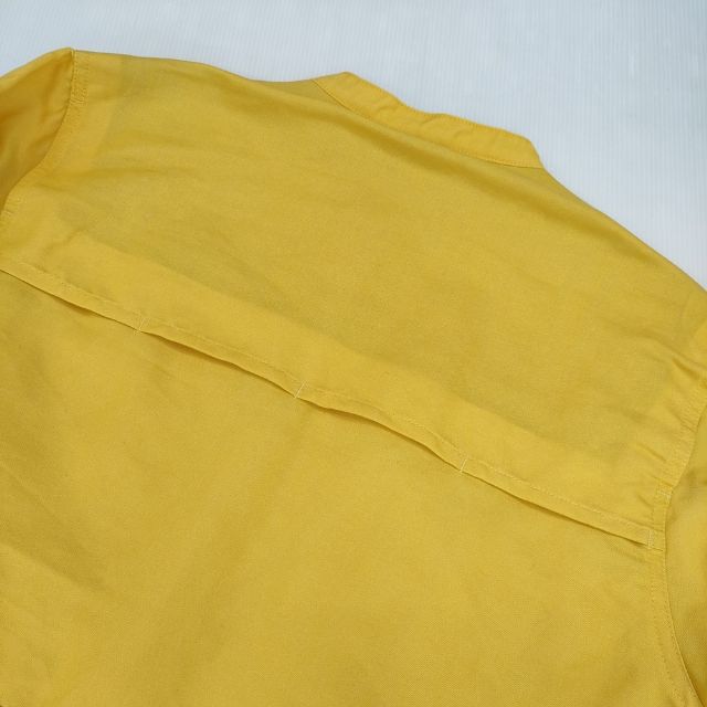 Columbia ツキャノンアイルロングスリーブシャツ Tucannon Isle Long Sleeve Shirt 長袖シャツ イエロー メンズ コロンビア【中古】5-1113M∞_5