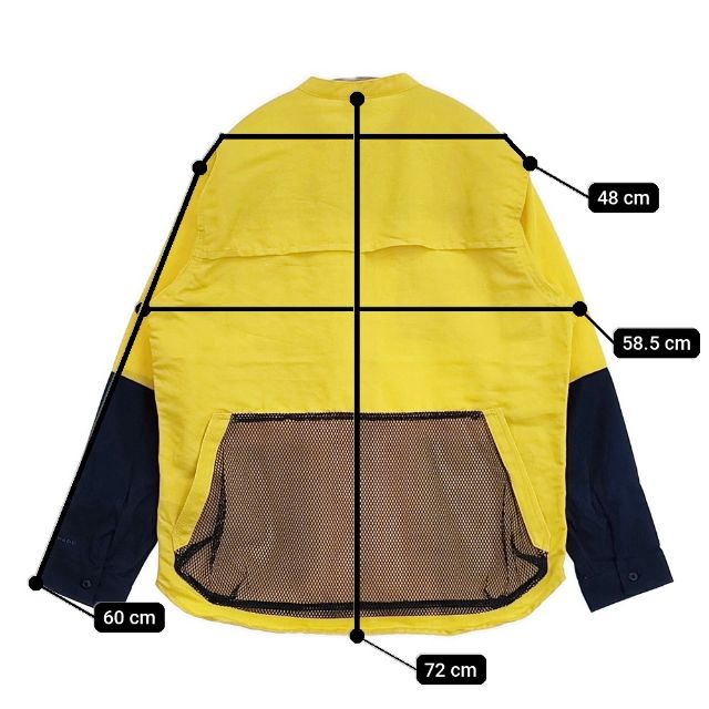 Columbia ツキャノンアイルロングスリーブシャツ Tucannon Isle Long Sleeve Shirt 長袖シャツ イエロー メンズ コロンビア【中古】5-1113M∞_8