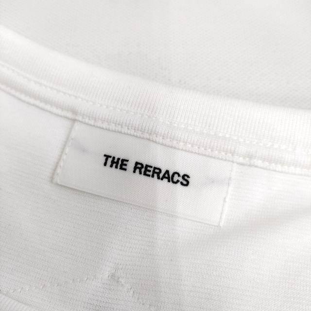 THE RERACS バックフレアTシャツ 21SS-RECS-304L チュニック コットン 半袖 カットソー 2021SS ホワイト ザリラクス 5-0525S 256150 THE RERACS バックフレアTシャツ 21SS-RECS-304L コットン 半袖