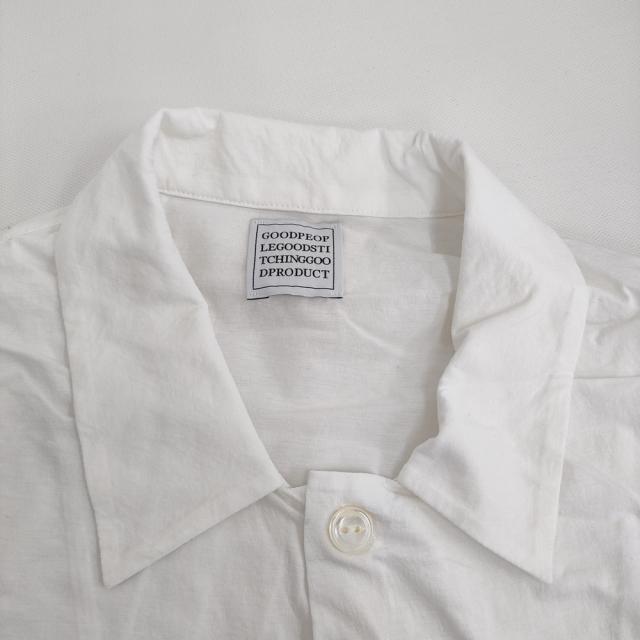 GGG Open Collar Short-Sleeve Shirts サイズS 開襟 半袖シャツ 25SS ホワイト メンズ【中古】5-0815S♪_2