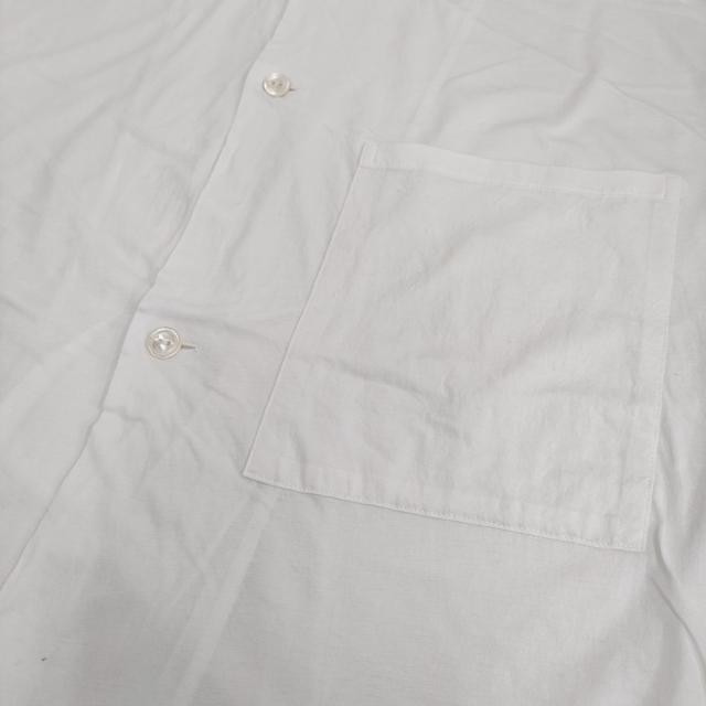 GGG Open Collar Short-Sleeve Shirts サイズS 開襟 半袖シャツ 25SS ホワイト メンズ【中古】5-0815S♪_3