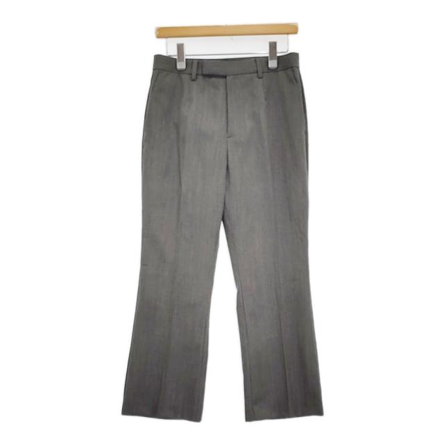 Col Pierrot ウールギャバジンタイトフレアパンツ Deuxieme Classe取扱 定価42900円 パンツ 24SS グレー レディース コルピエロ【中古】5-1219T♪