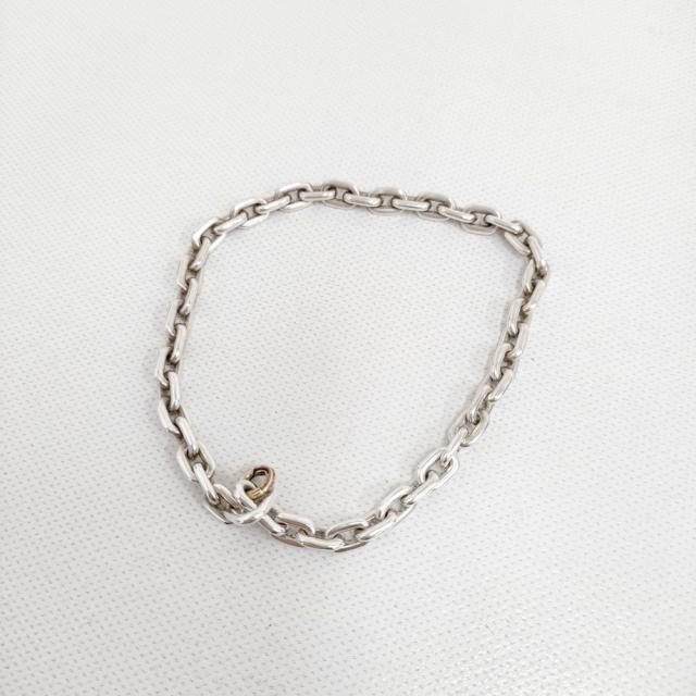 DAN TOMIMATSU unum Exclusive Chain ウヌム別注 Silver 925 K18 Yellow Gold ブレスレット シルバー ゴールド レディース ダントミマツ/富松暖【中古】6-0328G♪
