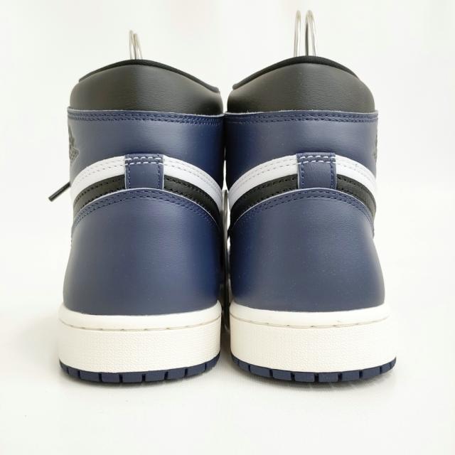NIKE 新品 AIR JORDAN 1 RETRO HIGH OG MIDNIGHT NAVY 27.5cm DZ5485-401 スニーカー 24AW ネイビー ホワイト メンズ ナイキ【中古】5-0401G♪