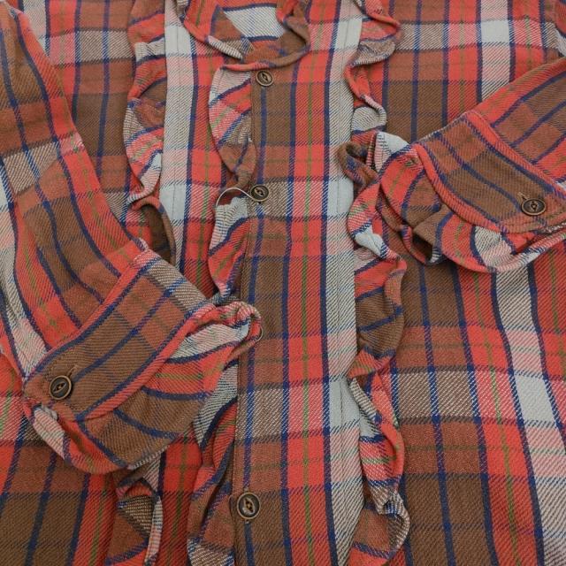 45R インドざっ栗ネルのフリルブラウス 45rpm 【公式通販】