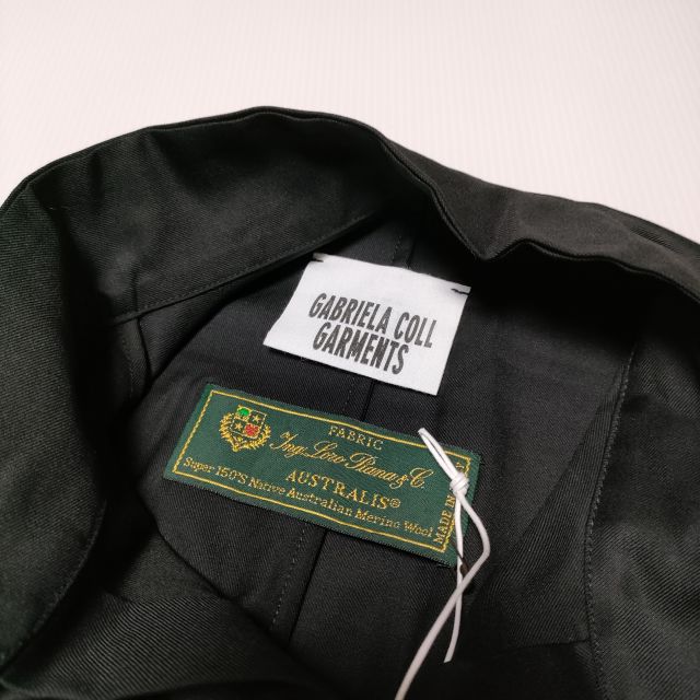 GABRIELA COLL GARMENTS 新品タグ付き Lolo piana Super150’s Jump suits イタリア製 サロペット 23AW ブラック メンズ ガブリエラコールガーメンツ【中古】3-0920T∞_6