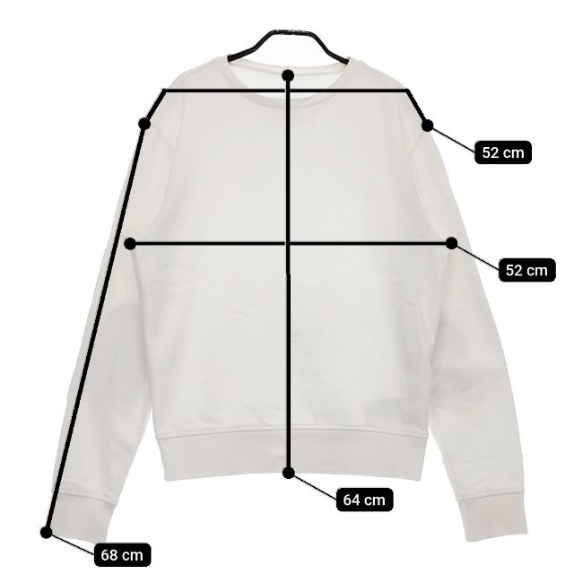 MAISON MARGIELA 14 レザーエルボーパッチスウェットシャツ S50GU0133 S25443 トレーナー スウェット ホワイト メンズ メゾンマルジェラ【中古】5-0406M∞ MAISON MARGIELA 14 レザーエルボーパッチスウェットシャツ S50GU0133 S25443 トレーナー スウェット ホワイト メンズ メゾンマルジェラ【中古】5-0406M∞