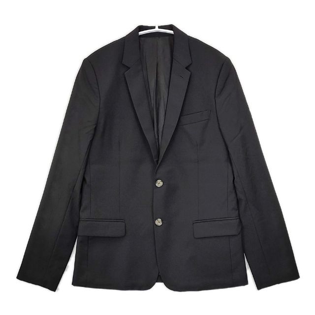 ami alexandre mattiussi vitale barberis canonico イタリアンファブリック セットアップ スーツ ブラック メンズ アミアレクサンドルマテュッシ【中古】5-1027T∞