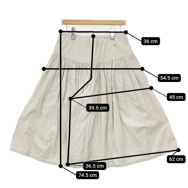 45R/45rpm 7084019 くてくてコーデュロイのギャザーキュロット フォー