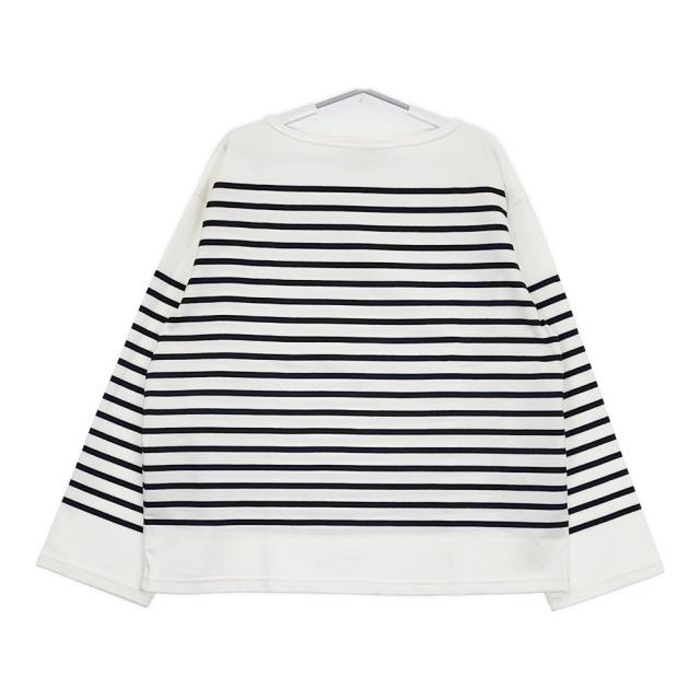 outil TRICOT AAST NAVAL 0 極美品 Outil バスクシャツ size 2 white ×navy outil TRICOT AAST NAVAL 0 極美品