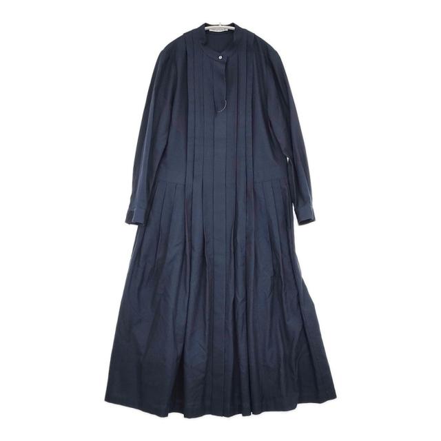 mina perhonen za3867 chiaro 36 コットンシルク プリーツ ワンピース