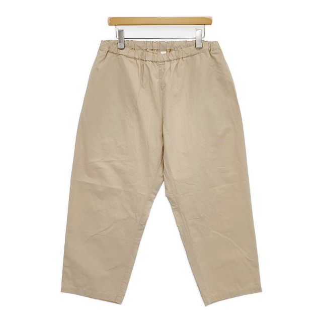 Yoli YL-PT07-22SS Cotton eazy pants 定価31900円 コットンイージー パンツ 22SS ベージュ レディース ヨリ【中古】6-0107G∞
