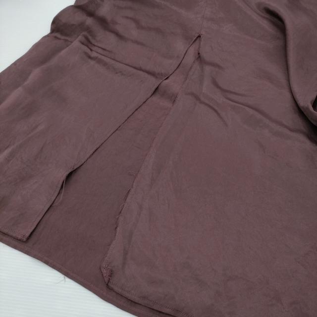 YLEVE アセテートサテンワンピース 御召しもの 必要経費39600円 168-4255044 大きさ2 衣装 24AW アセテート100％ レディース イレーヴ【中古】6-0131M♪