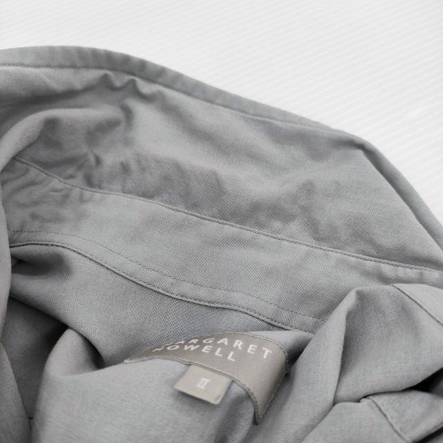 MARGARET HOWELL COTTON VOILE 578-3153016 サイズ2 長袖シャツ 23SS
