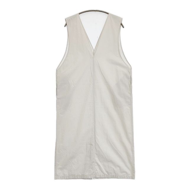 evam eva コットンスリーブレスワンピース E223T065 ノースリーブ ワンピース ライトグレー レディース エヴァムエヴァ【中古】5-1207M∞