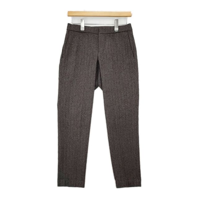 45R/45rpm ウールストレッチのイージーパンツ 定価27500円 パンツ ブラウン レディース フォーティーファイブアールピーエム【中古】5-1102T∞