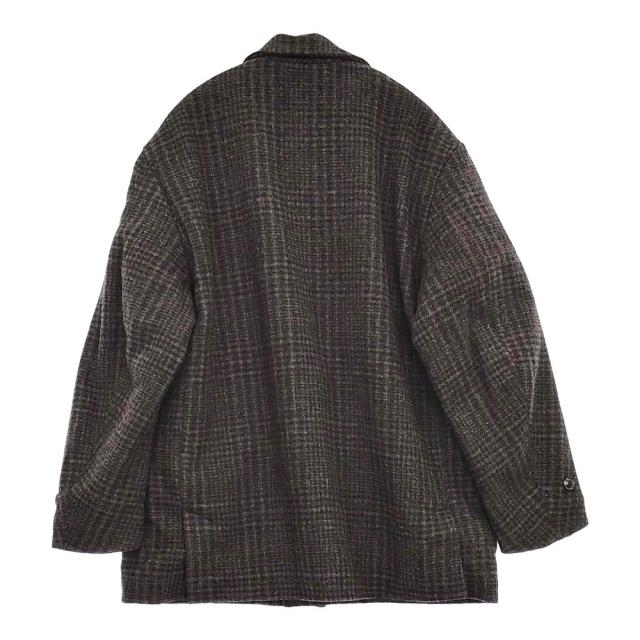 Needles Car Coat Wool Glen Plaid pu097 サイズS コート 24AW ブラウン メンズ ニードルス【中古】5-0912T♪_1